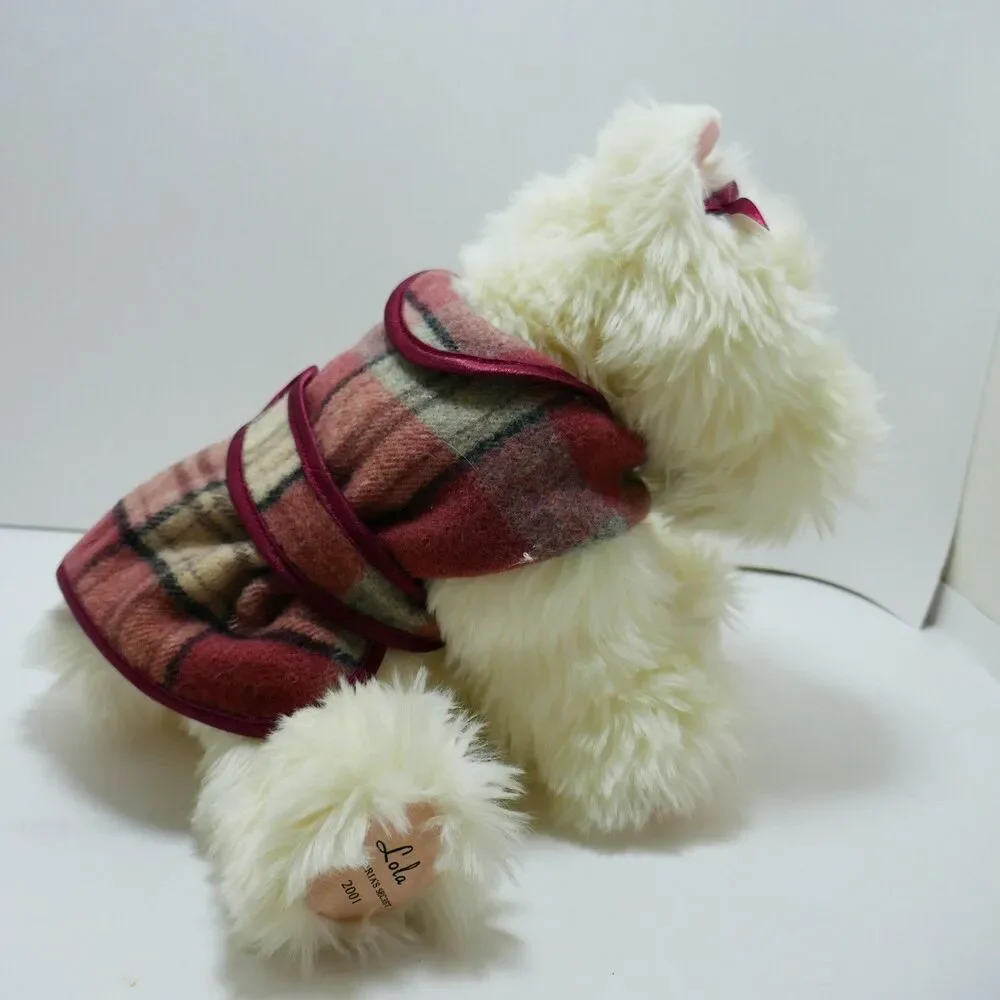 Victoria's Secret by Gund Lola Plush Stuffed animal dog Schnauzer Vintage 2001